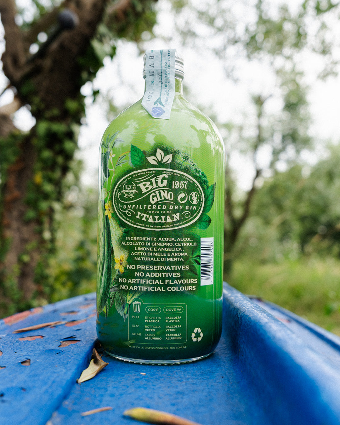 Gin Big Gino Pepino Loco – Con Cetriolo e Limoni Pugliesi (1L)