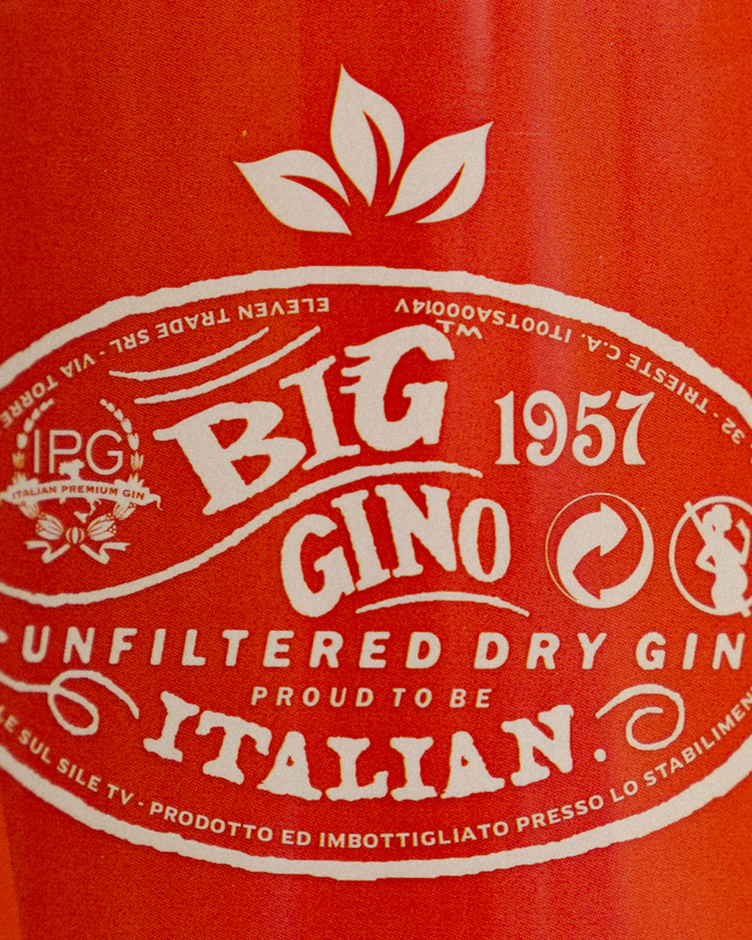 Gin Big Gino Orange Passion – Con Arance di Sicilia (1L)