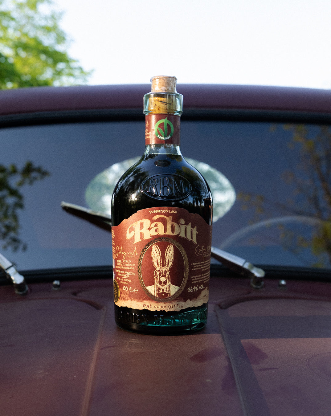 Rabitt Extra Bitter Amaro Artigianale al Radicchio di Treviso IGP