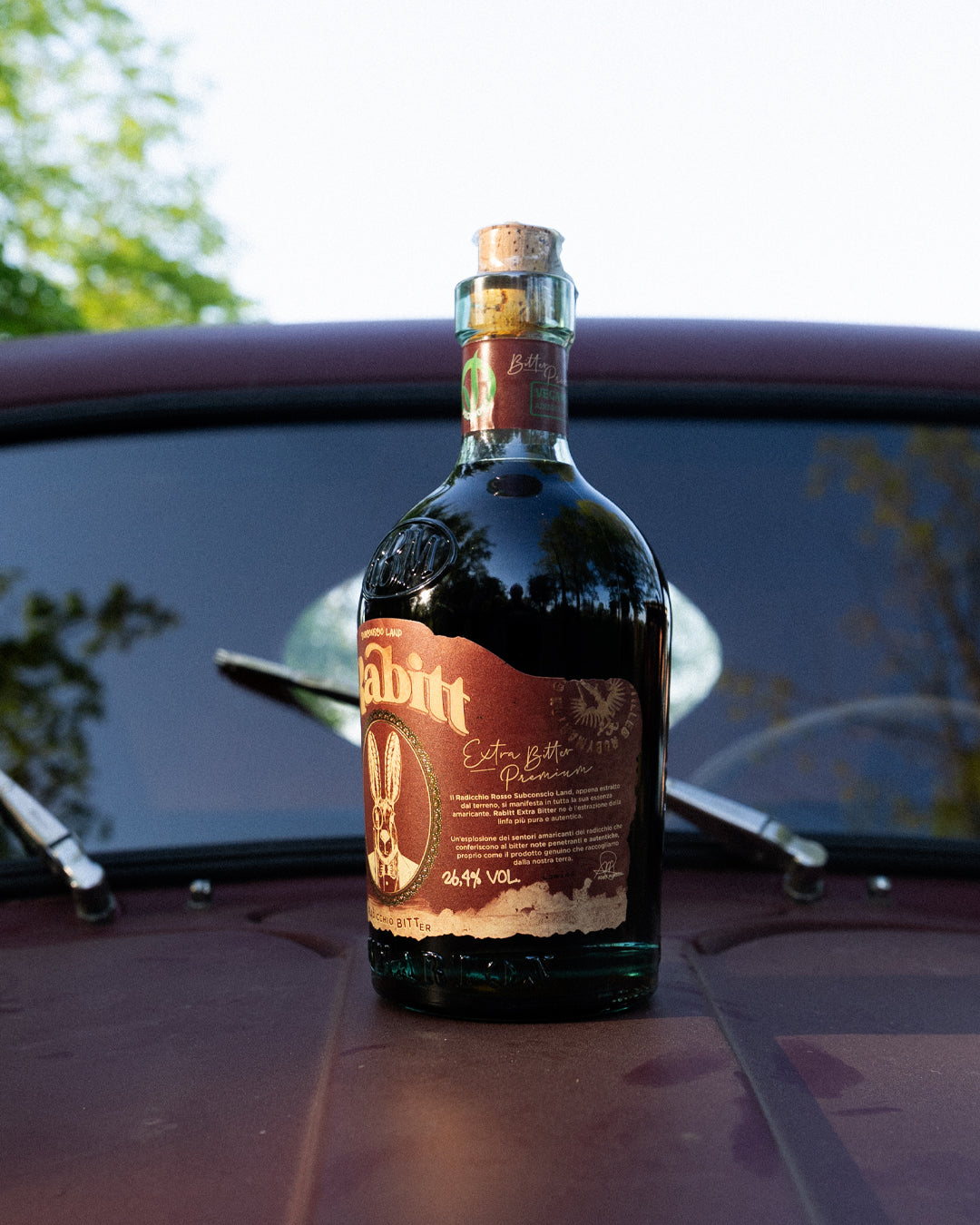 Rabitt Extra Bitter Amaro Artigianale al Radicchio di Treviso IGP