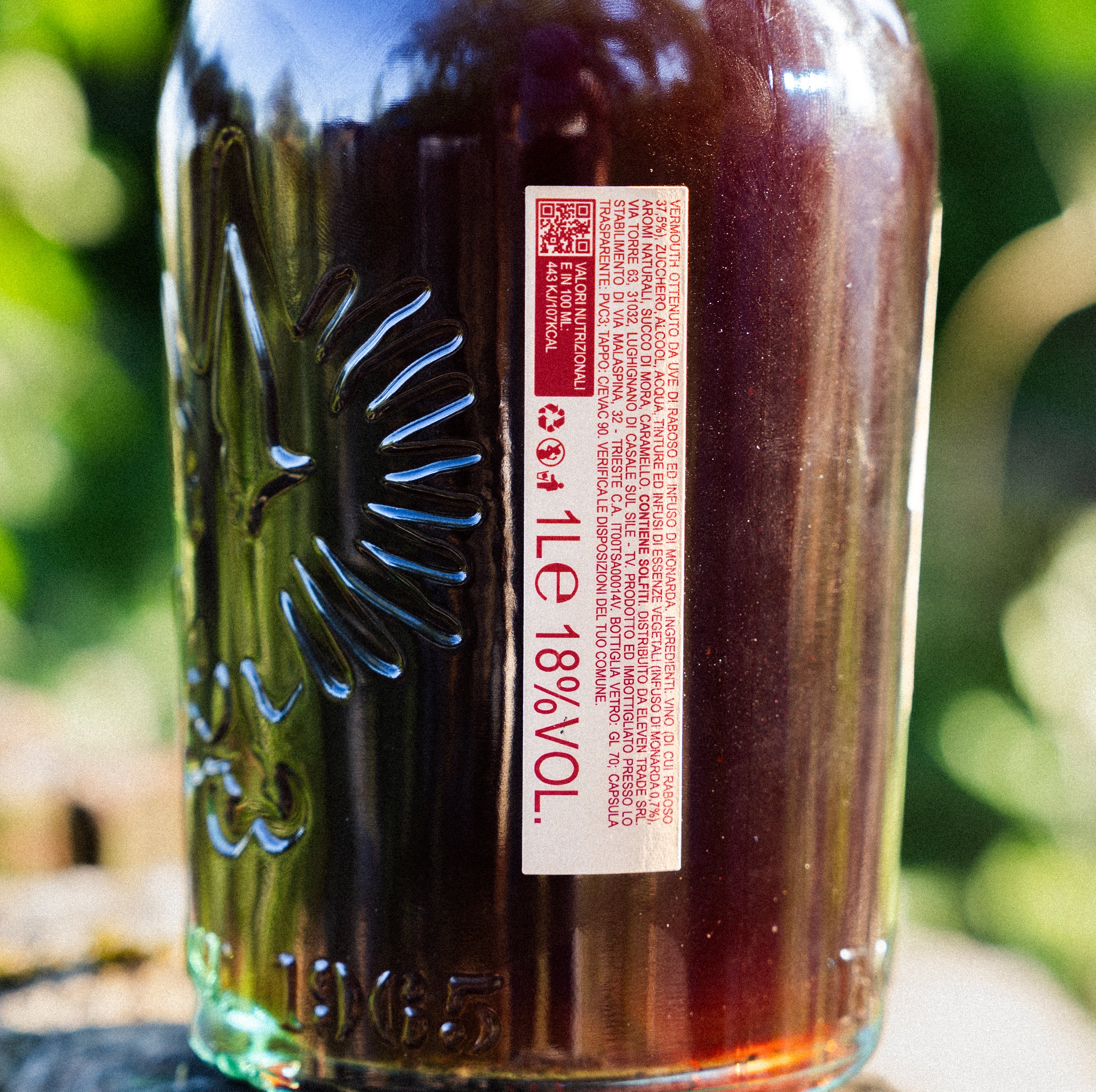 Vermuth 65 Rabioso  - Vermouth Rosso Artigianale Italiano