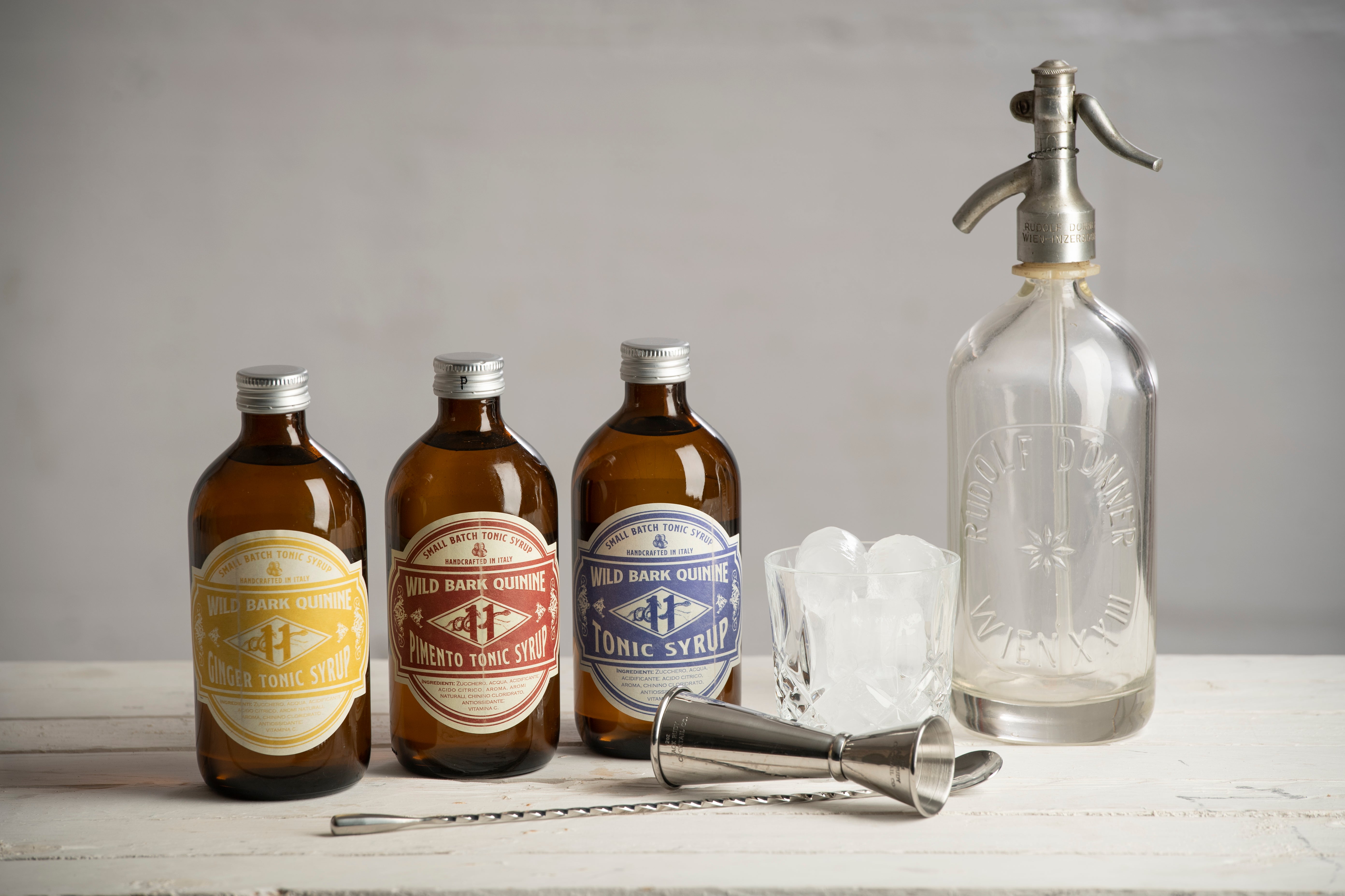 Wild Bark Quinine – Sciroppo Artigianale per Acqua Tonica (0,5L)