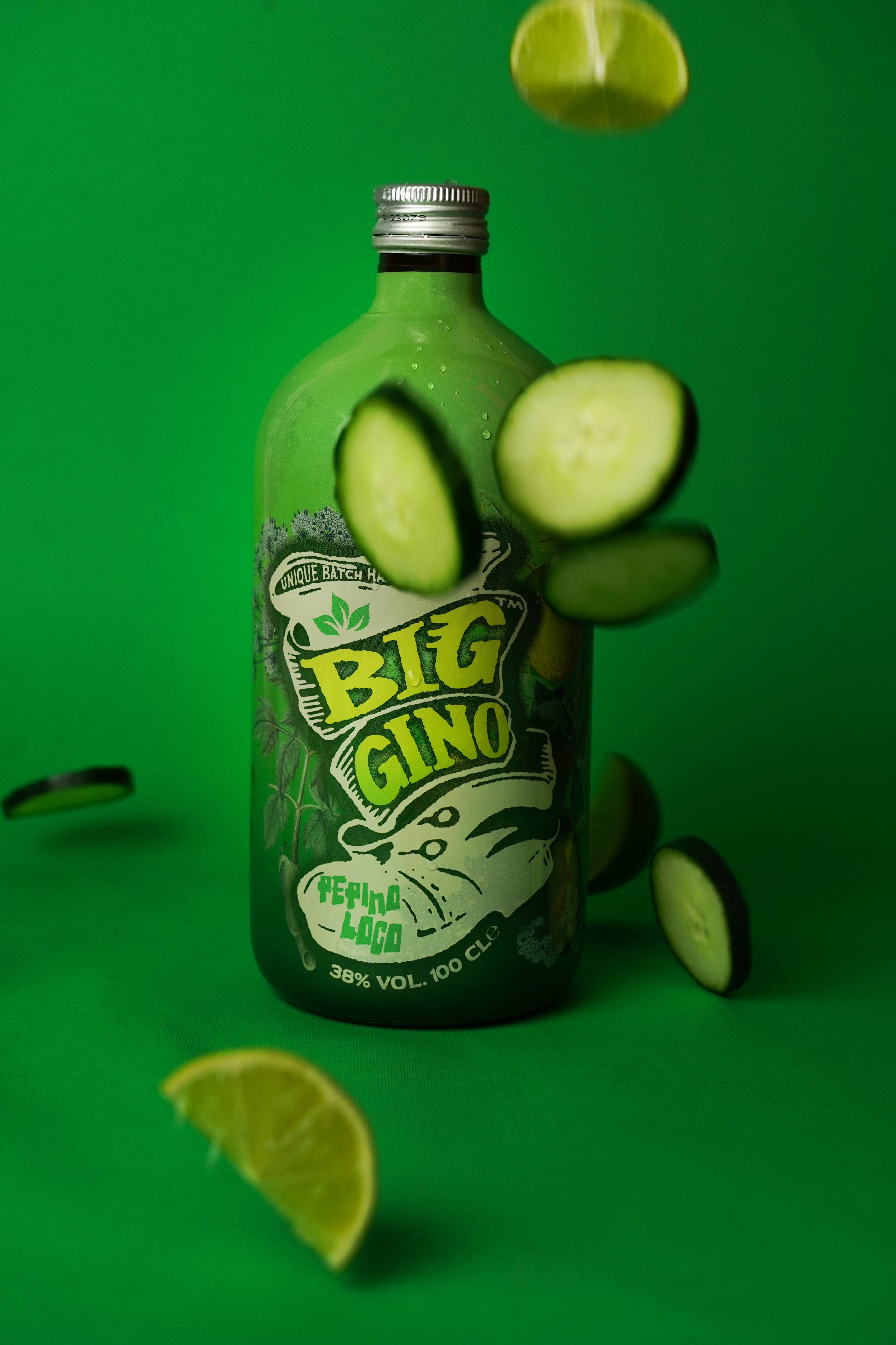 Gin Big Gino Pepino Loco – Con Cetriolo e Limoni Pugliesi (1L)