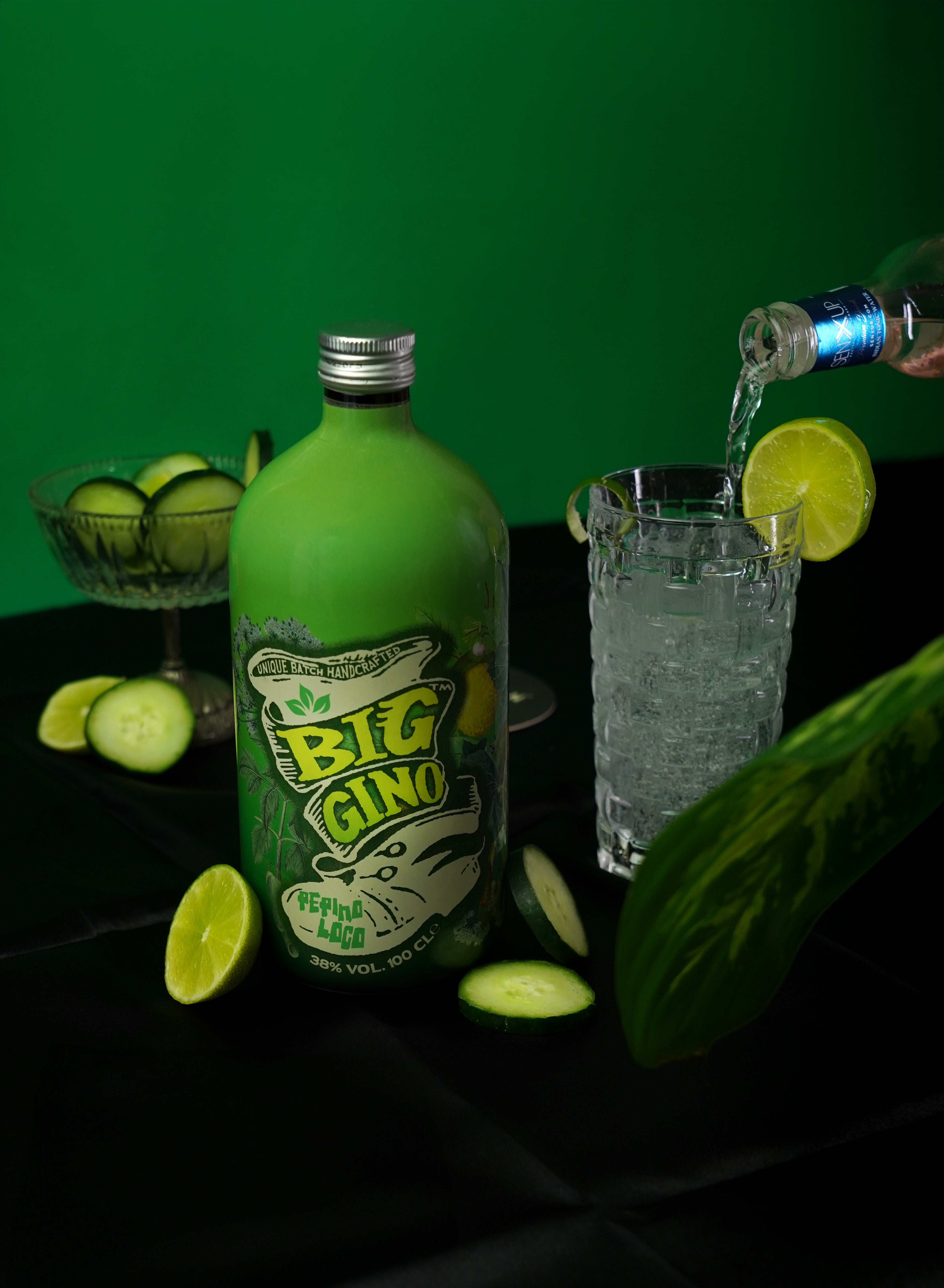 Gin Big Gino Pepino Loco – Con Cetriolo e Limoni Pugliesi (1L)