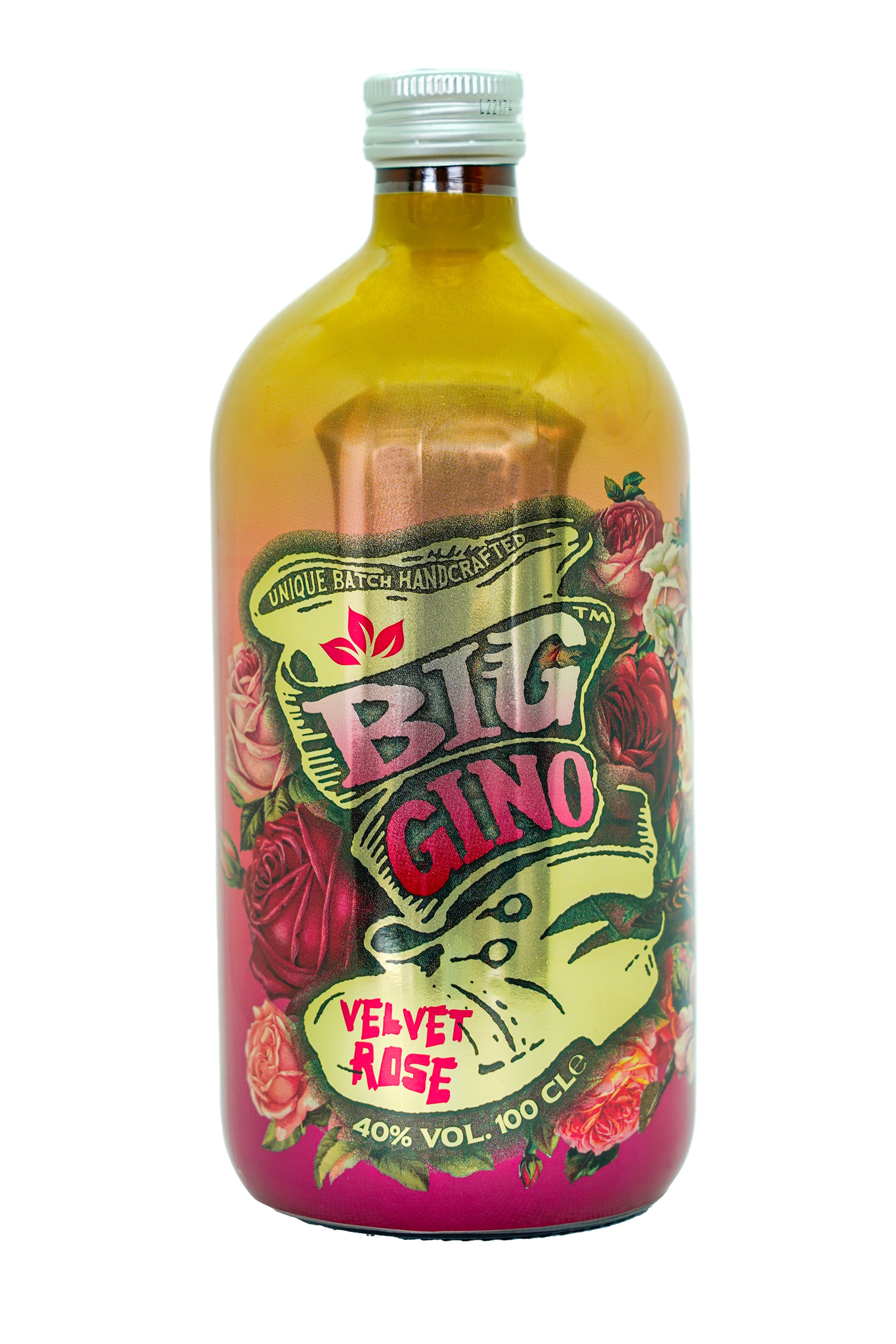 Gin Big Gino Velvet Rose – Con Rosa Bulgara e Pepe (1L)